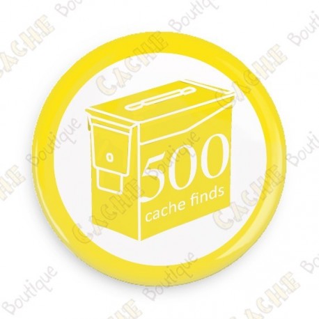 Geo Score Badge - 500 Finds