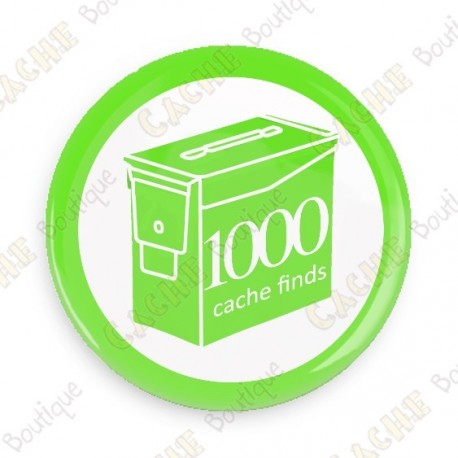 Geo Score Button - 1000 finds
