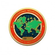 Géocoin "International Geocaching Day" 2016