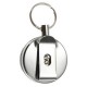 Retractable badge key chain with steel rope