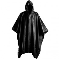 Waterproof army poncho - Black