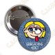 Badge Geocaching - Bleu