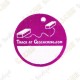 Copy Tag - Geocoin/Traveler de secours - Violet