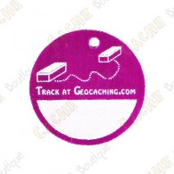 Copy Tag - Geocoin/Double tag - Roxo