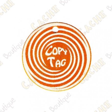 Copy Tag - Geocoin/Double tag - Laranja