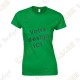 100% customized T-shirt, for Women
