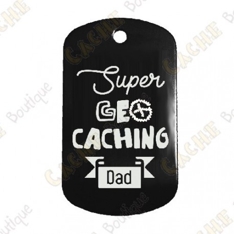 Traveler "Super Geocaching Dad" - Negro