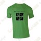 Trackable T-shirt with your Teamname, for Men - Black