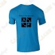 Trackable T-shirt with your Teamname, for Men - Black