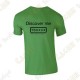 Camiseta trackable "Discover me" Hombre