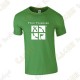 T-shirt with your Teamname, for Men - Black