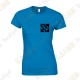 Camiseta trackable "Discover me" Mujer - Negra