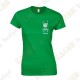 T-shirt trackable com seu Apelido, Mulheres - Preto