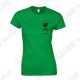 T-Shirt trackable avec votre Pseudo, Femme - Noir