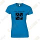 T-shirt com seu Apelido, Mulheres - Preto