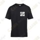 Camiseta trackable "Discover me" Niño - Negra