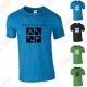 Camiseta con Teamname, Hombre - Negra