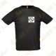 Trackable "Discover me" technical T-shirt for Men - Black