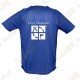 Camiseta técnica trackable con Teamname, Hombre - Negra