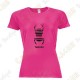 Trackable "Travel Bug" technical T-shirt for Women - Black