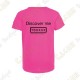 T-Shirt technique trackable "Discover me" Enfant - Noir