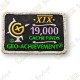 Geo Achievement® 19 000 Finds - Parche