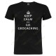 T-shirt "Keep Calm" Homem