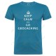 T-shirt "Keep Calm" Homem