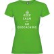 Camiseta "Keep Calm" Mujer