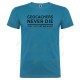 Camiseta "Geocachers never die" Hombre