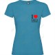 Camiseta "I love Geocaching" breast Mujer