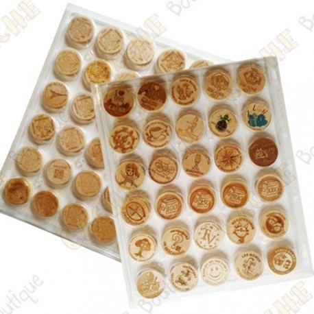 Bandeja para Wood coins - 30 caixas