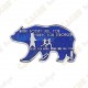 Geocoin "Bear" - Azul - Limited Edition