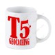 Taza Geocaching blanca - T5