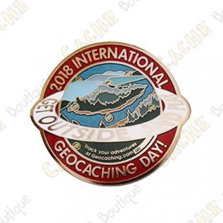 Geocoin "International Geocaching Day" 2019