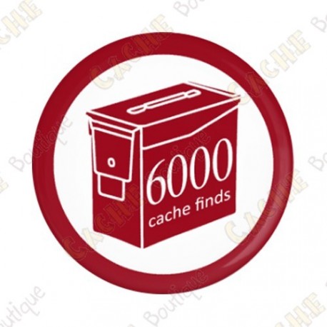 Geo Score Badge - 6000 Finds