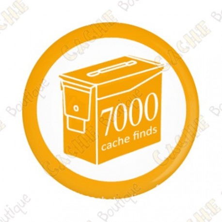 Geo Score Badge - 7000 Finds