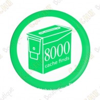 Geo Score Badge - 8000 Finds