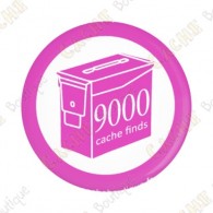 Geo Score Badge - 9000 Finds