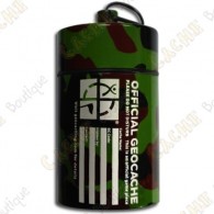 Grosse micro cache "Official Geocache" 10 cm - Camouflage