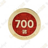 Geocoin "Milestone" - 700 Finds