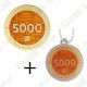 Geocoin + Traveler "Milestone" - 5000 Finds