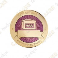 Geocoin "Milestone" - 9000 Finds