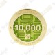 Geocoin + Traveler "Milestone" - 10 000 Finds