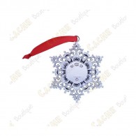 Geocoin "Snowflake Ornament" - Earth