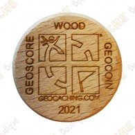 Geo Score Woody - 500 Finds