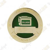 Geocoin "Milestone" - 20 000 Finds