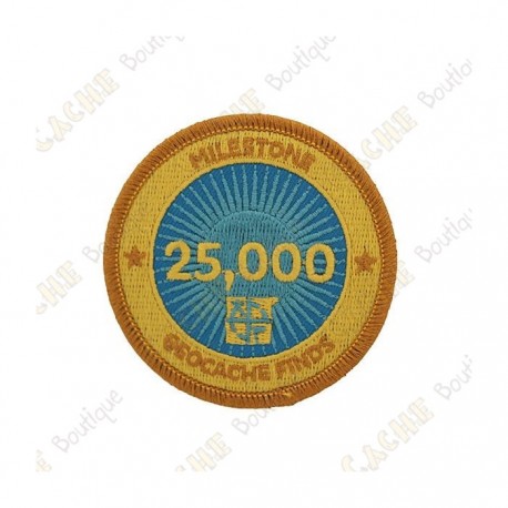 Parche  "Milestone" - 25 000 Finds