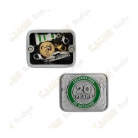 Géocoin "20th Anniversary of Geocoins" 3D - 4 trackables