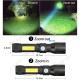 Lanterna cree 1000 lumen + UV - Recarregável
